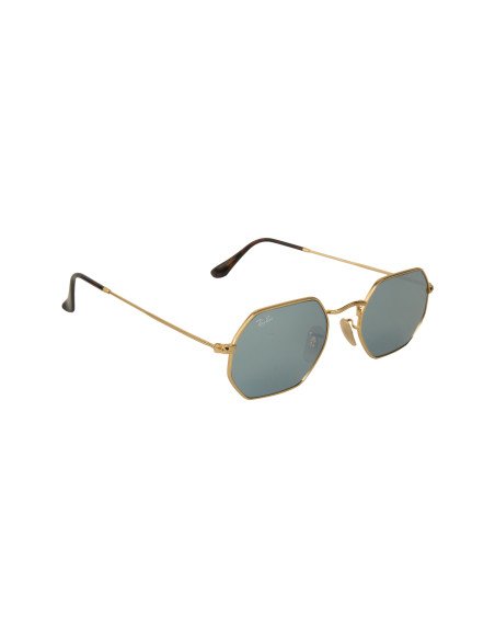 Ray Ban Rb3556n 001/30 Octagonal Flat Lenses Original Plata | Sunni...