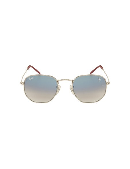 Ray Ban Rb3548nm F007/3F Hexagonal Ferrari Azul degradado Gris | Su...