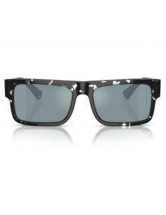Prada SPR17W 08Q-420 Symbole Rectangle Azul Dorado 2