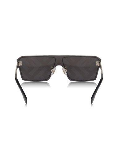 Fendi FE40028U 16G Square Shape Black Silver