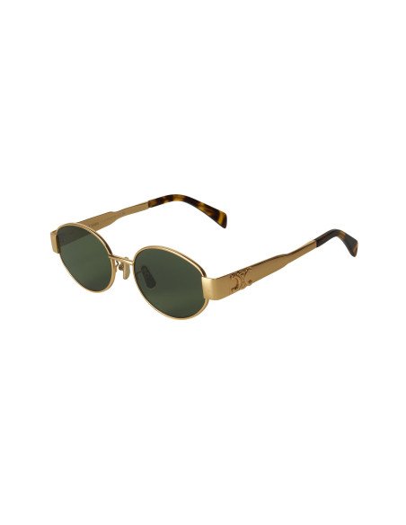 Celine CL40235U 30N Oval Shape Black Gold