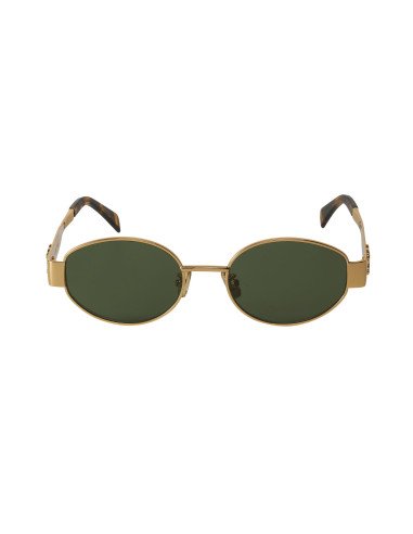 Celine CL40235U 30N Oval Shape Black Gold