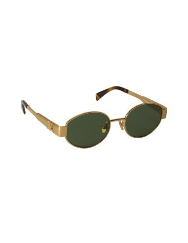Celine CL40235U 30N Oval Shape Black Gold