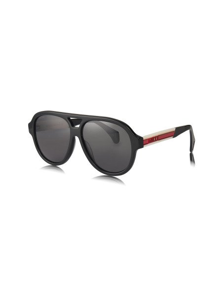 Gucci GG0463S 002 New Aviator Negro Blanco Original | Sunni...