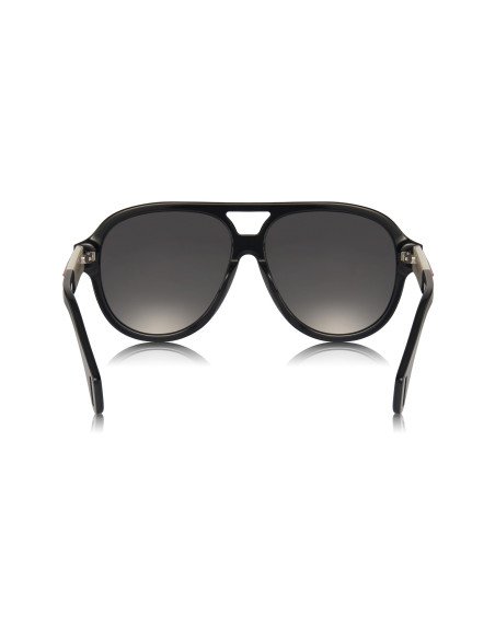 Gucci GG0463S 002 New Aviator Negro Blanco Original | Sunni...