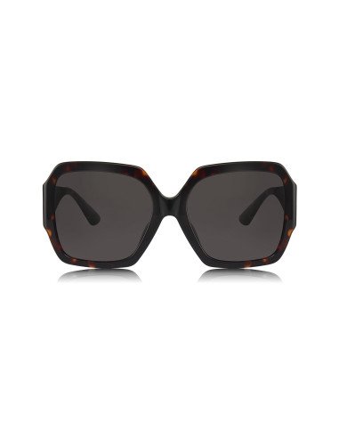 Versace VE4453 108/87 Square Shape Tortoise Black