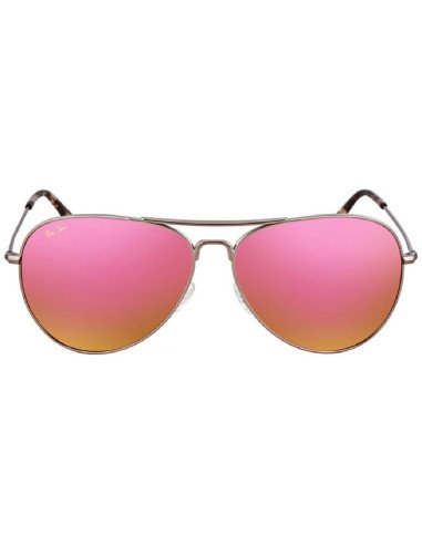 Maui Jim MJ-264 16R Mavericks Aviator Titanium Polarized Pink | Sunnies.uno
