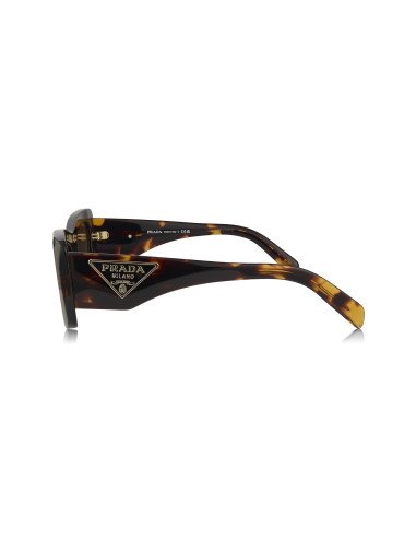 Prada SPR 13ZS 2AU-06B Square Fashion Tortoise Gold