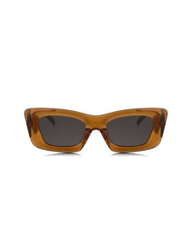 Prada SPR 13ZS 10N-5S0 Square Fashion Orange Black
