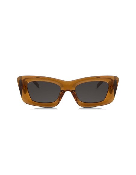 Prada SPR 13ZS 10N-5S0 Square Fashion Orange Black