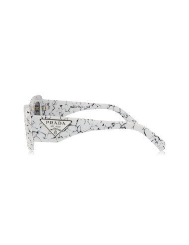 Prada SPR 13ZS 17D-5S0 Square Fashion White Marble