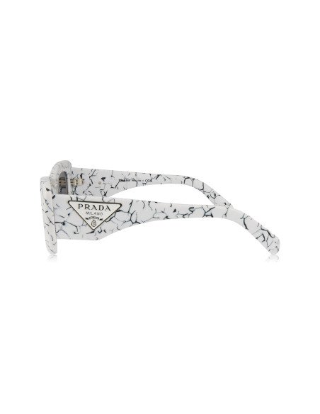 Prada SPR 13ZS 17D-5S0 Square Fashion White Marble