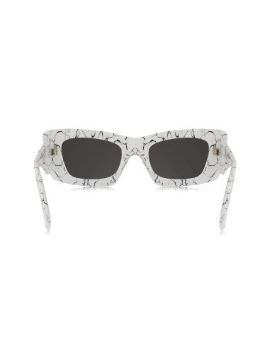 Prada SPR 13ZS 17D-5S0 Square Fashion White Marble