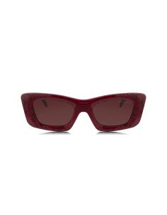 Prada SPR 13ZS 15D-08S Square Fashion Red Marble 2