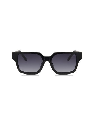 Prada SPR 03ZS 1AB-06T Square Shape Black silver