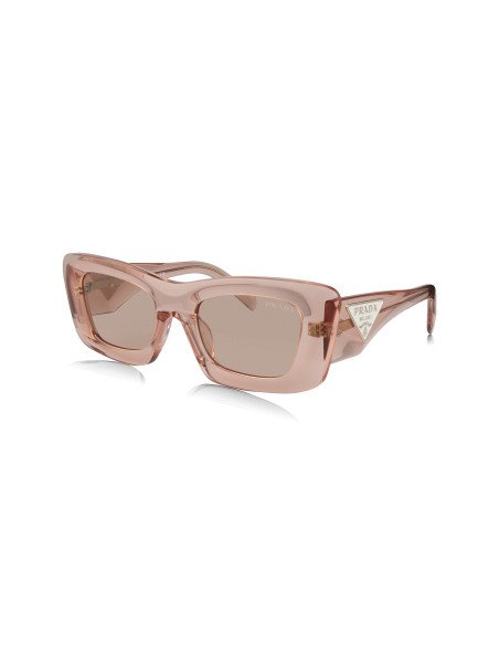 Prada SPR 13ZS 19M-4I2 Square Fashion Crystal beige