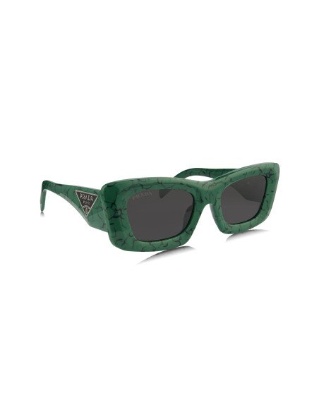 Prada SPR 13ZS 16D-5S0 Square Fashion Green Marble