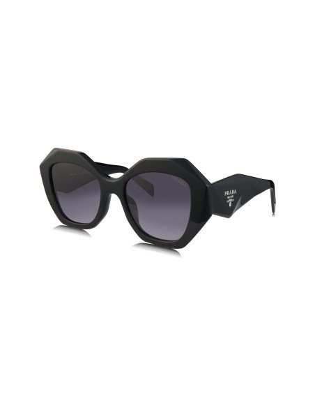 Prada SPR 16WS 1AB-5D1 Oversized Geometric Black