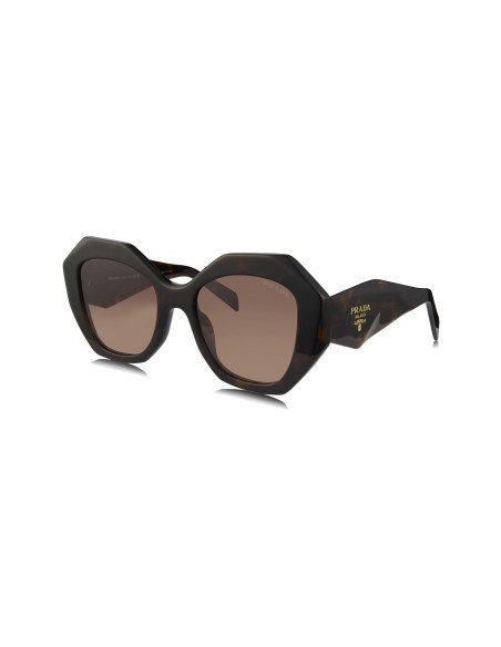 Prada SPR 16WS 2AU-6S1 Oversized Geometric Coffe