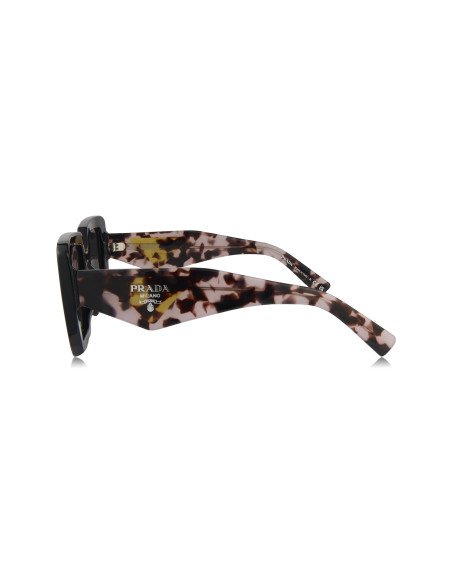 Prada SPR 23YS 1AB-5S0 Square Shape Dark Brown
