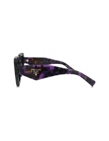 Prada SPR 23YS 06Z-5S0 Square Shape Teal Tortoise Dark