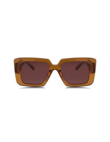 Prada SPR 23YS 17O-60B Square Shape Transparent Brown