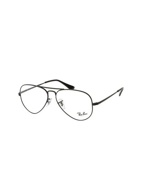 Ray Ban Oftalmico Rb6489 2503 Aviator Negro Gota Original | Sunnies...