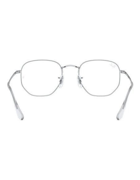 Ray Ban Oftalmico RB6448 2501 Hexagonal Optics Plateado Original | ...