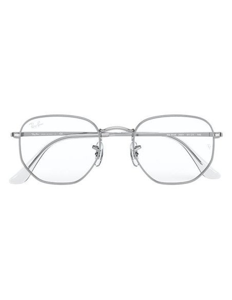 Ray Ban Oftalmico RB6448 2501 Hexagonal Optics Plateado Original | ...