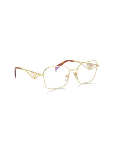 Prada SPR A51V 5AK-1O1 Oftalmico Square Shape Tortoise