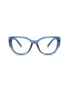 Prada SPR 18WV 08Q-1O1 Oftalmico Square Shape Blue crystal 2