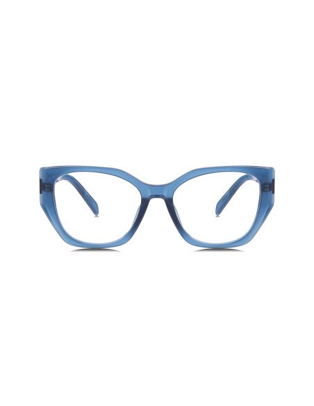 Prada SPR 18WV 08Q-1O1 Oftalmico Square Shape Blue crystal