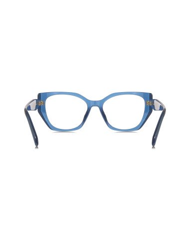 Prada SPR 18WV 08Q-1O1 Oftalmico Square Shape Blue crystal