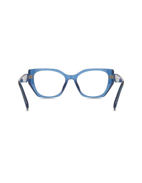 Prada SPR 18WV 08Q-1O1 Oftalmico Square Shape Blue crystal