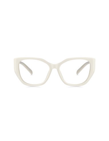 Prada SPR 18WV 142-1O1 Oftalmico Square Shape White