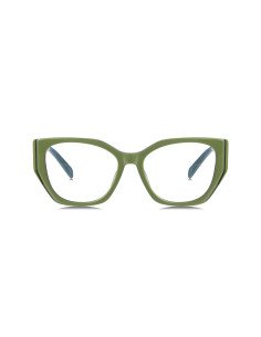 Prada SPR 18WV 13J-1O1 Oftalmico Square Shape Sage Green 2
