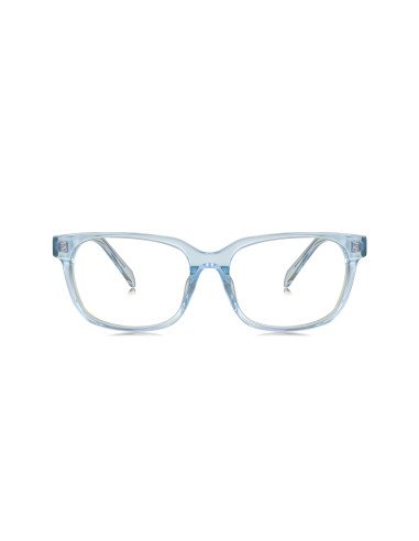 Prada SPR 17ZV 16J-1O1 Oftalmico Square Shape Blue