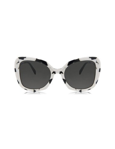 Prada SPR 03Y 02Y-5S0 Square Shape White Marble