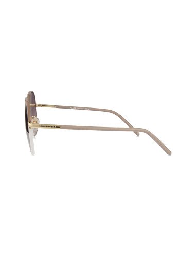 Prada SPR 67XS 09G-3D0 Square Shape Coffe Gradient
