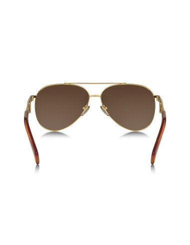Prada SPR 73ZS 5AK-01T Piloto Gota Gold Brown