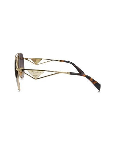 Prada SPR 73ZS ZVN-3D0 Piloto Gota Gradient Coffe