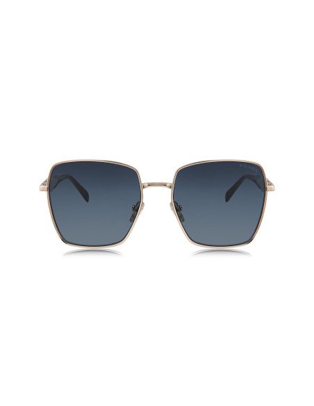 Prada SPR 64Z SVF-09T Square Shape Pink Gold Tortoise
