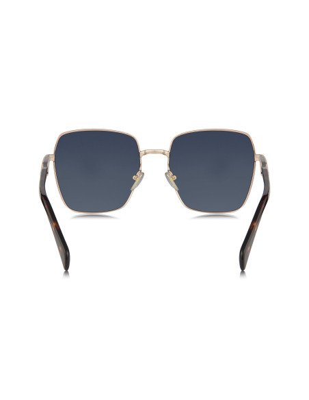 Prada SPR 64Z SVF-09T Square Shape Pink Gold Tortoise