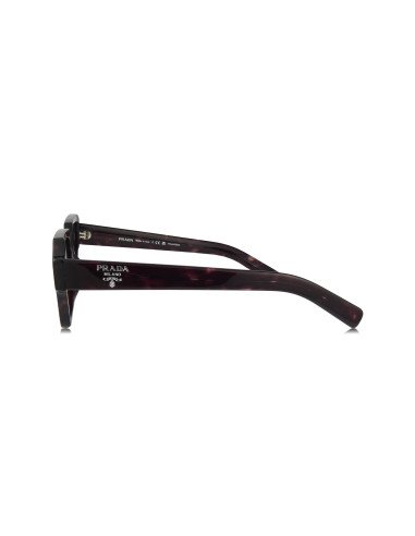 Prada SPR 02ZS 2AU-01D Square Shape Tortoise Polarized