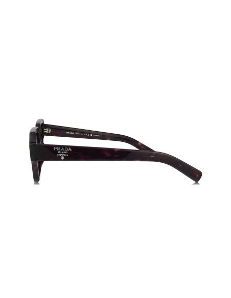 Prada SPR 02ZS 2AU-01D Square Shape Tortoise Polarized