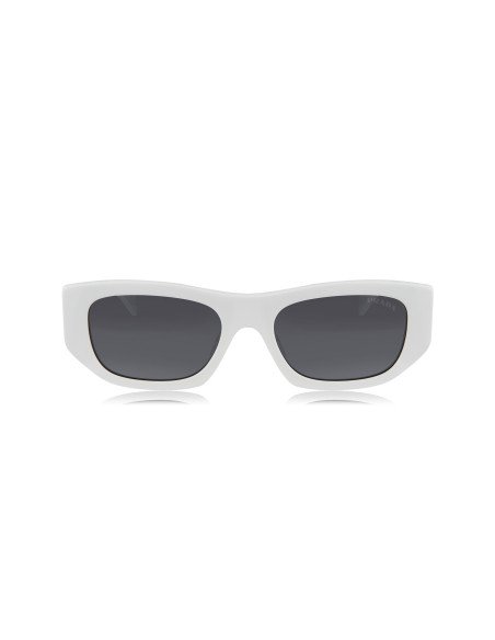 Prada SPR A01S 17K-08Z Square Shape White Gold