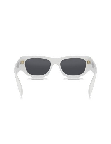 Prada SPR A01S 17K-08Z Square Shape White Gold