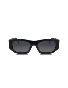 Prada SPR A01S 16K-08Z Square Shape Black Silver 2
