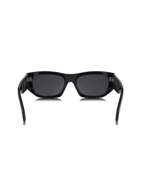 Prada SPR A01S 16K-08Z Square Shape Black Silver