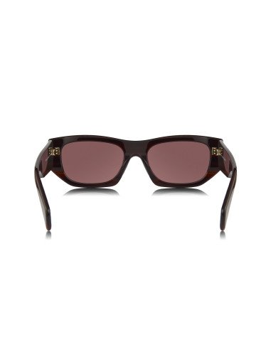 Prada SPR A01S 13O-80B Square Shape Red Havana